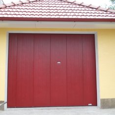garážová brána s otváraním do boku