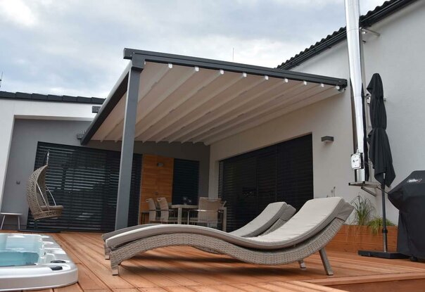 Hliníková pergola NOVO