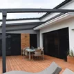Hliníková pergola NOVO, nepremokavá látka