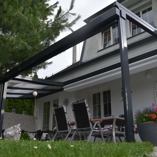 Posuvná pergola EVA, špeciálna nepremokavá látka Posuvná pergola EVA, špeciálna nepremokavá látka